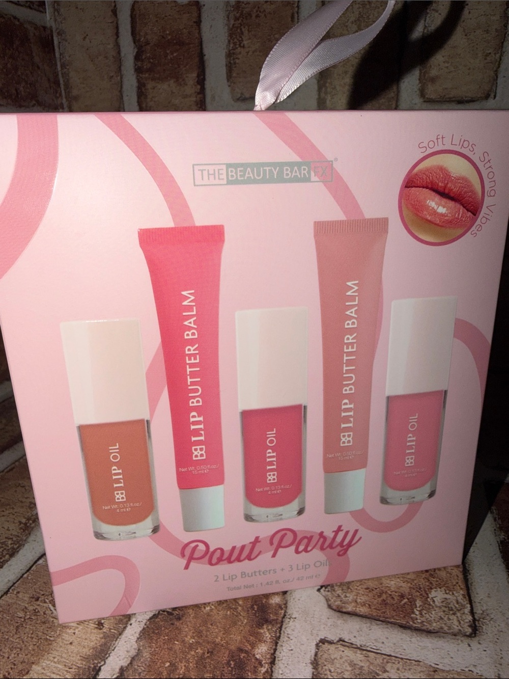 T Party Fashion Pout Party Lip Set - Pink & Coral Shades
